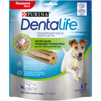 Лакомство ДентаЛайф для собак мелких пород 115 гр (DentaLife Daily Oral Care Mini Chew Treats for Small Dogs)_0