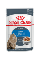 ROYAL CANIN Ultra Light (Роял Канин Ультра лайт) Кусочки в соусе для кошек склонных к полноте_1