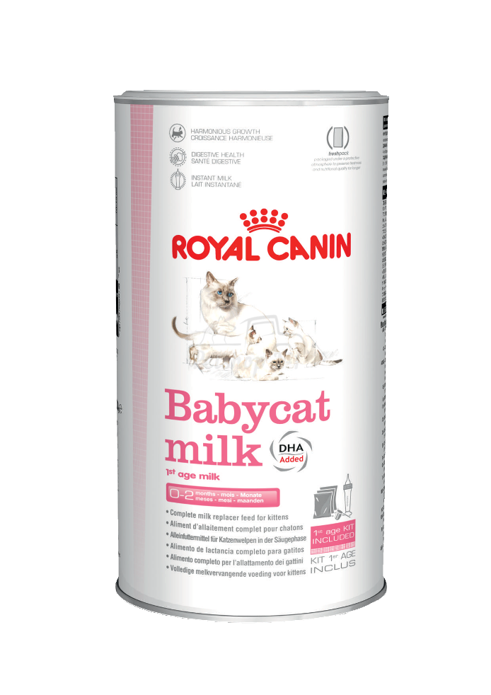 Для стабильного, гармоничного роста котенка, состав Babycat milk максимально приближен к составу молока кормящей кошки с высоким содержанием белка и энергии