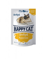 Влажный корм Happy Cat Sterilized (Хеппи Кет Стерилизед) для стерилизованных кошек Курочка Желе 100гр