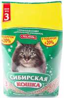 Наполнитель Сибирская кошка Древесный Лесной_0