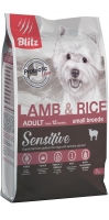 Блитц Сухой корм для собак мелких пород с ягненком и рисом (BLITZ SMALL Breeds)_0