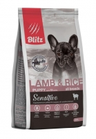 Блитц Сухой корм для щенков с ягненком и рисом (BLITZ PUPPY Lamb and Rice)_1