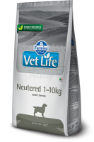 Питание для стерилизованных собак весом до 10 кг