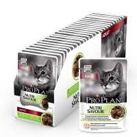 Влажный корм Purina Pro Plan Adult для взрослых кошек, Ягнёнок в желе 85 гр_0