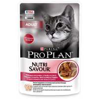Pro Plan влажный корм для взрослых кошек Утка Соус 85 гр_0
