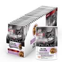 Влажный корм Purina Pro Plan Adult для взрослых кошек, Индейка в желе 85 гр_0