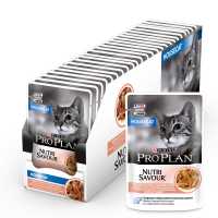 Влажный корм Purina Pro Plan Housecat для домашних кошек, Лосось в соусе 85 гр_0